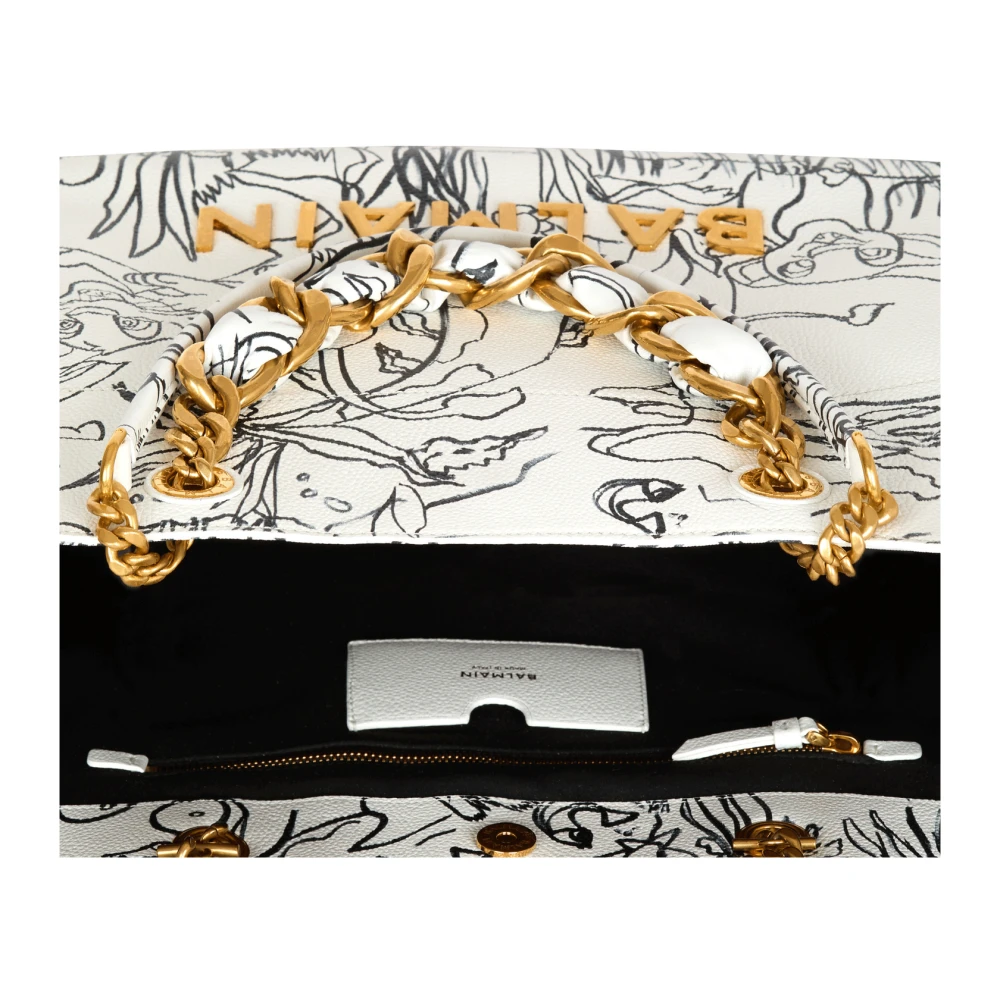 Balmain Disney x : The Lion King Sac Cabas 1945 Soft imprim� Enfant Pr�coce White Dames