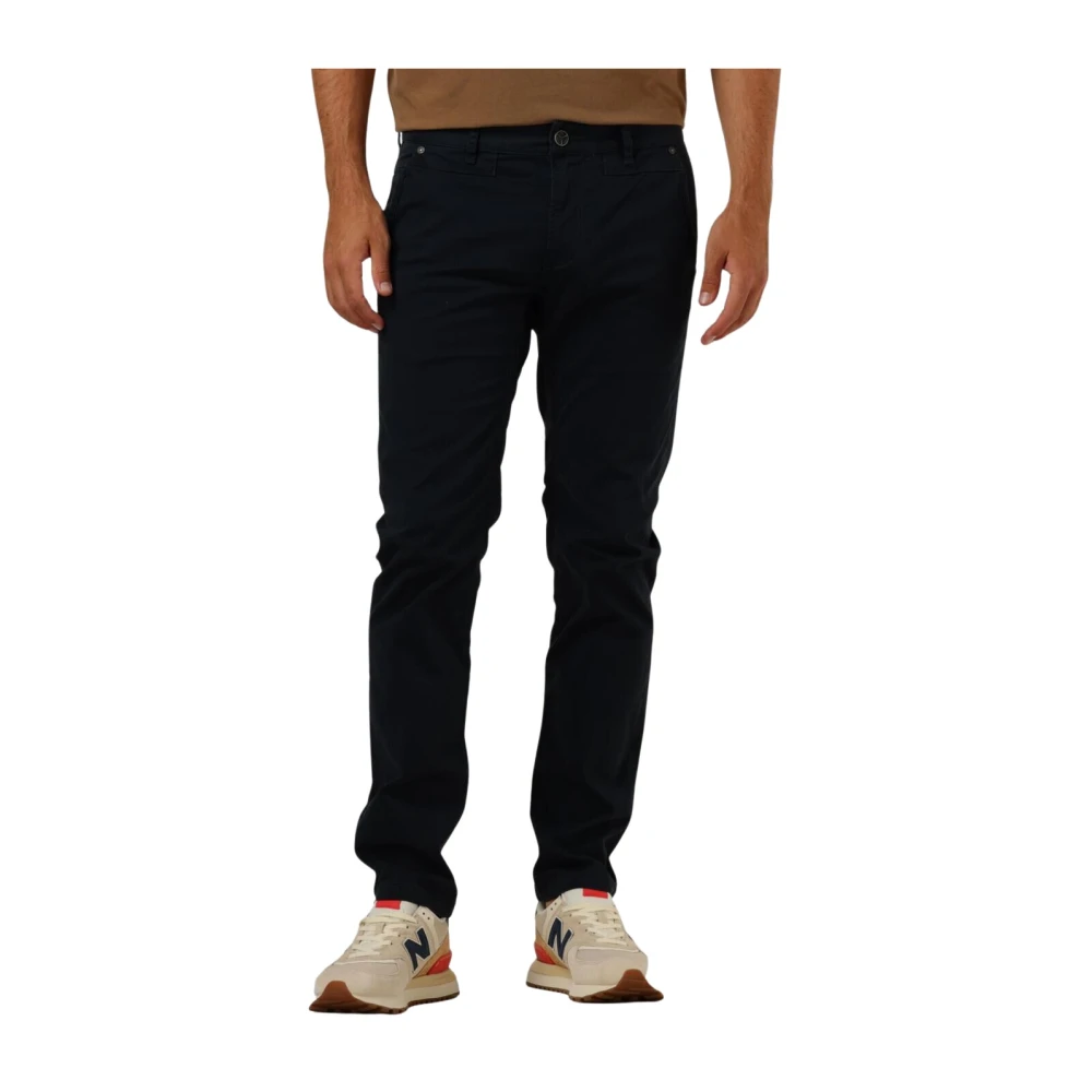 PME Legend Blauwe Chino Stretch Twill Broek Blue Heren