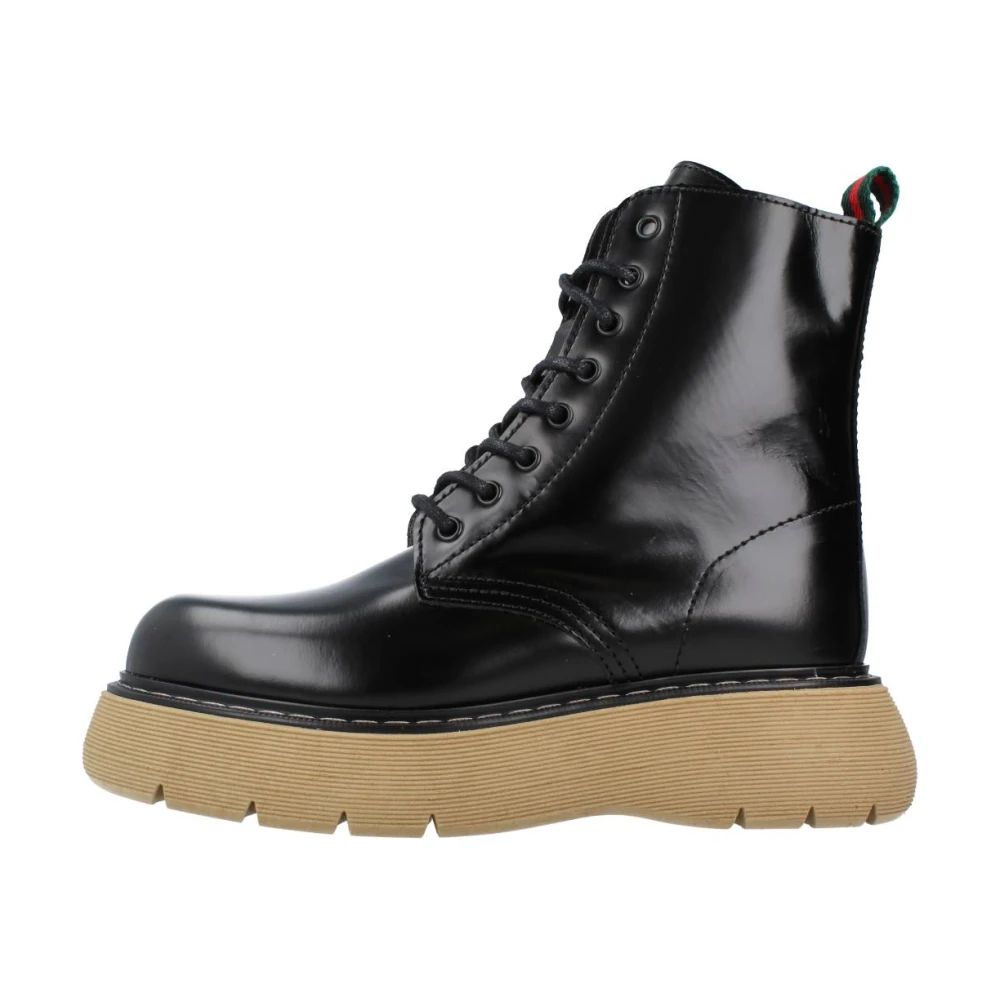 Alpe Lace-up Boots Black Dames