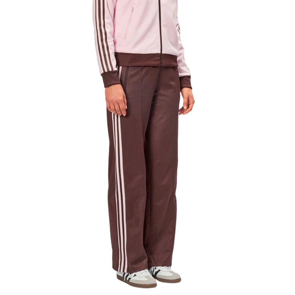 Adidas Wide Trousers Brown Dames
