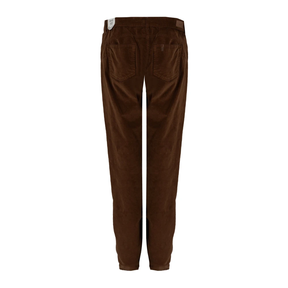 Liu Jo Elegante Slim Fit Broek Brown Dames