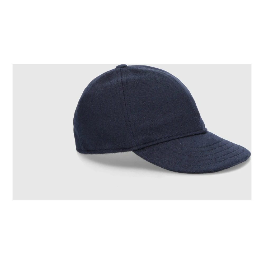 Borsalino Kasjmier Rock Baseball Cap Blue Unisex
