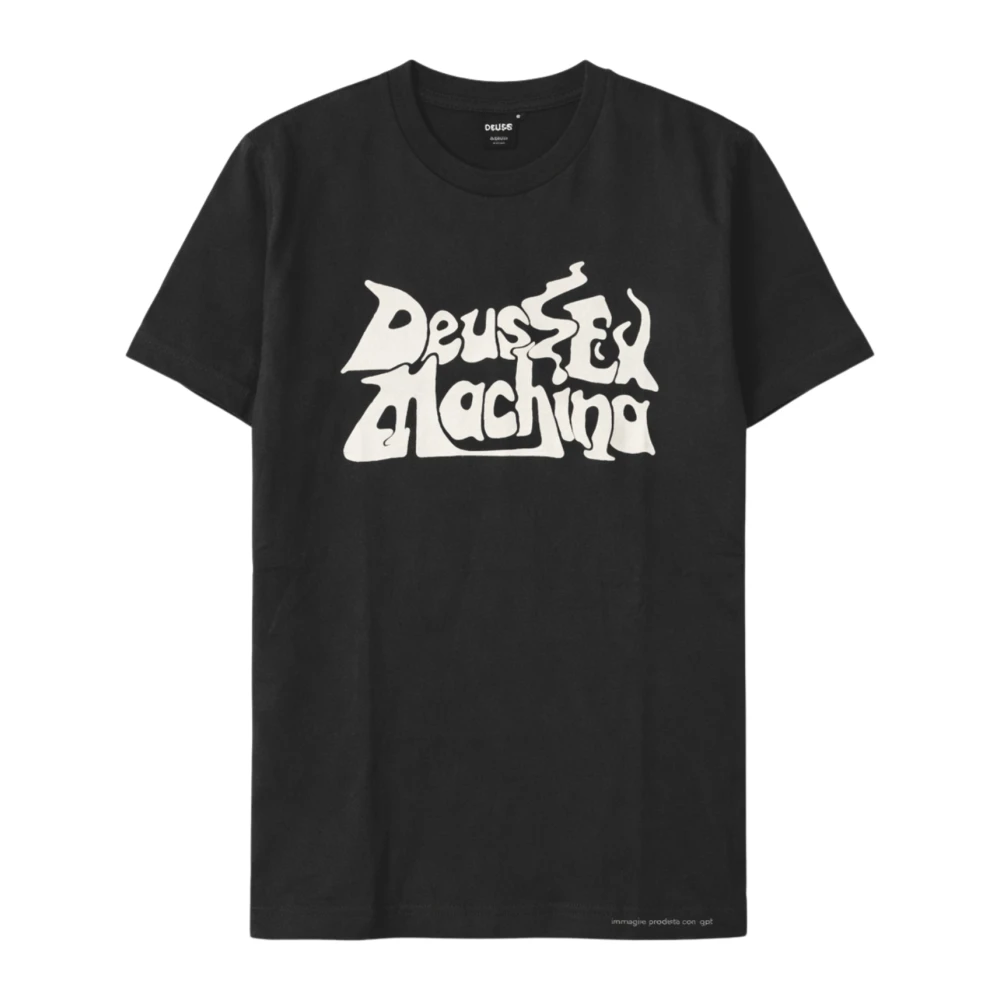 Deus Ex Machina Men's Gray T-Shirts, L, Smokeshow T-Shirt