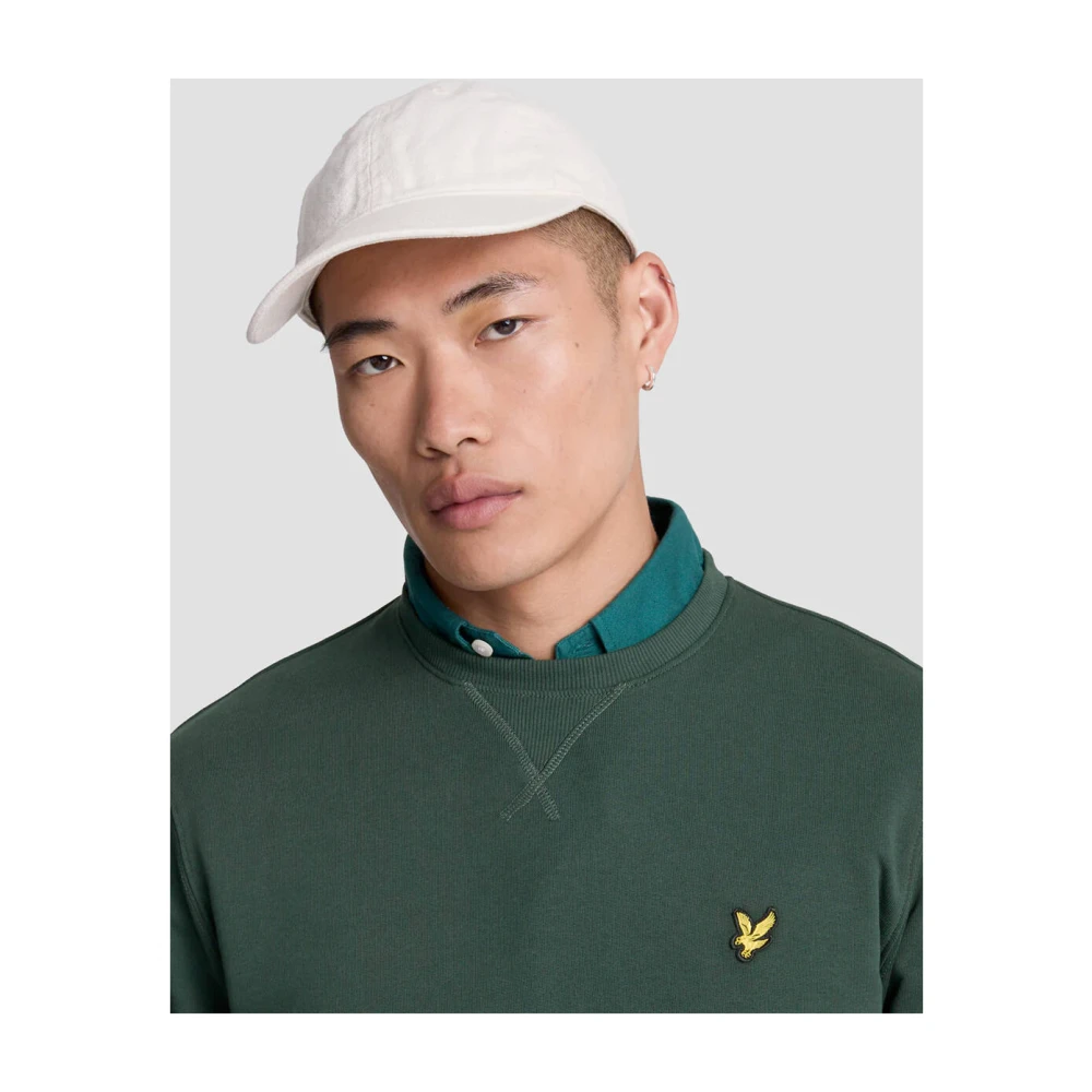Lyle & Scott Stijlvolle Pullover Sweater Green Heren