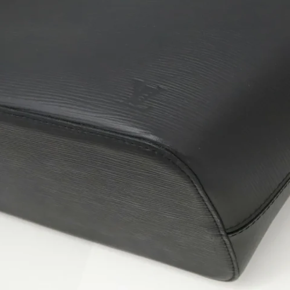 Louis Vuitton Vintage Pre-owned Leather shoulder-bags Black Dames