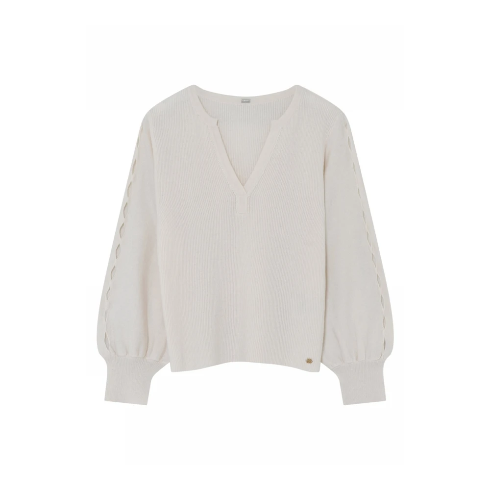 Knitwear > V-neck Knitwear - - Gustav - Modalova