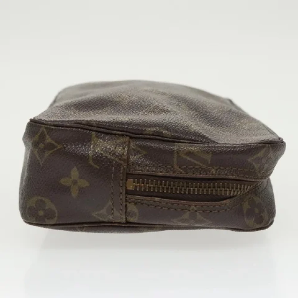 Louis Vuitton Vintage Pre-owned Canvas clutches Brown Dames