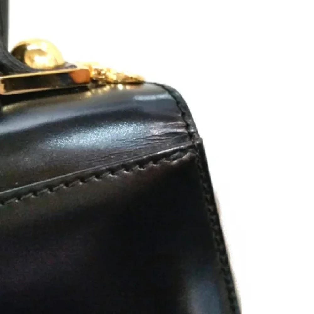 Salvatore Ferragamo Pre-owned Leather handbags Black Dames