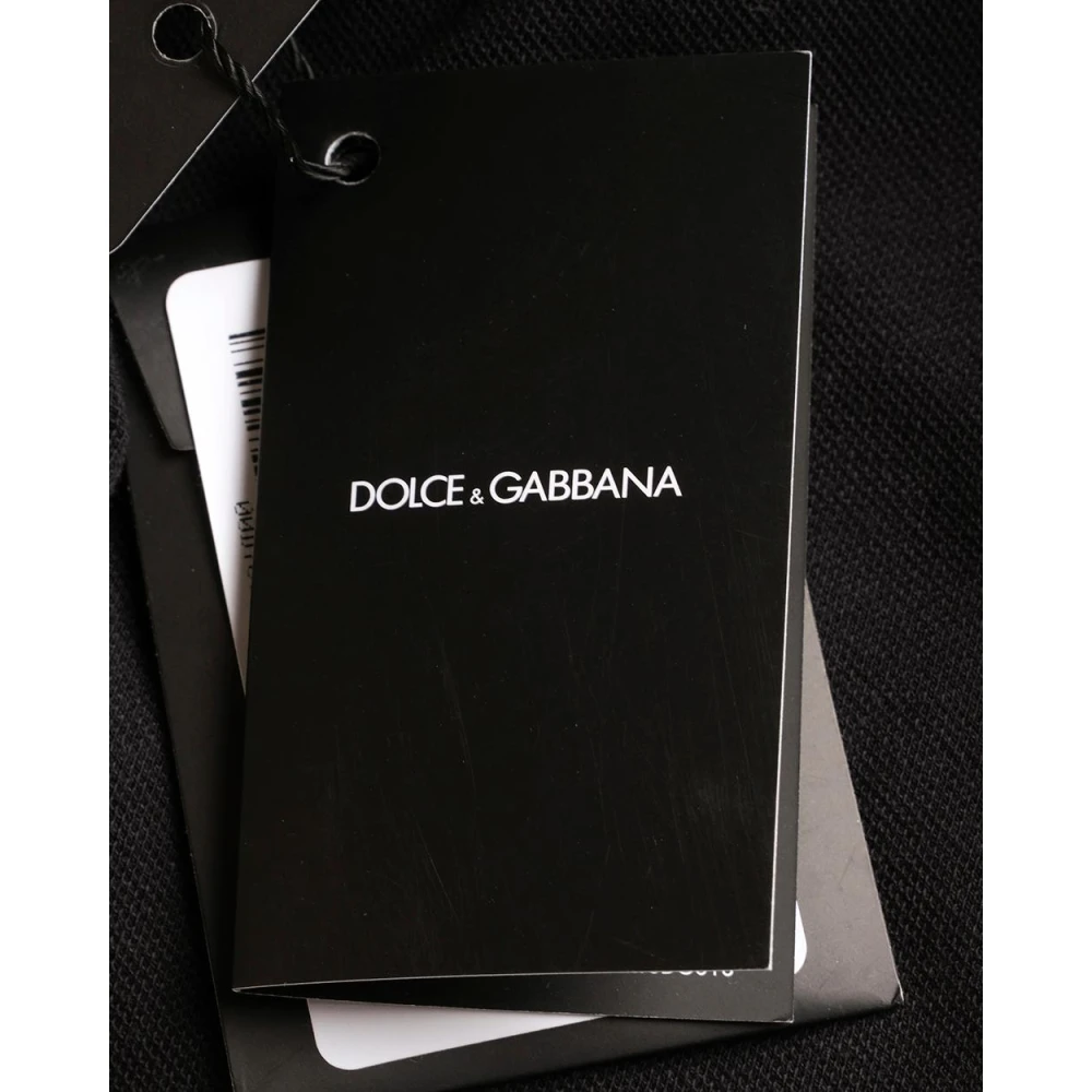 Dolce & Gabbana Klassieke Polo Shirt voor Heren Blue Heren