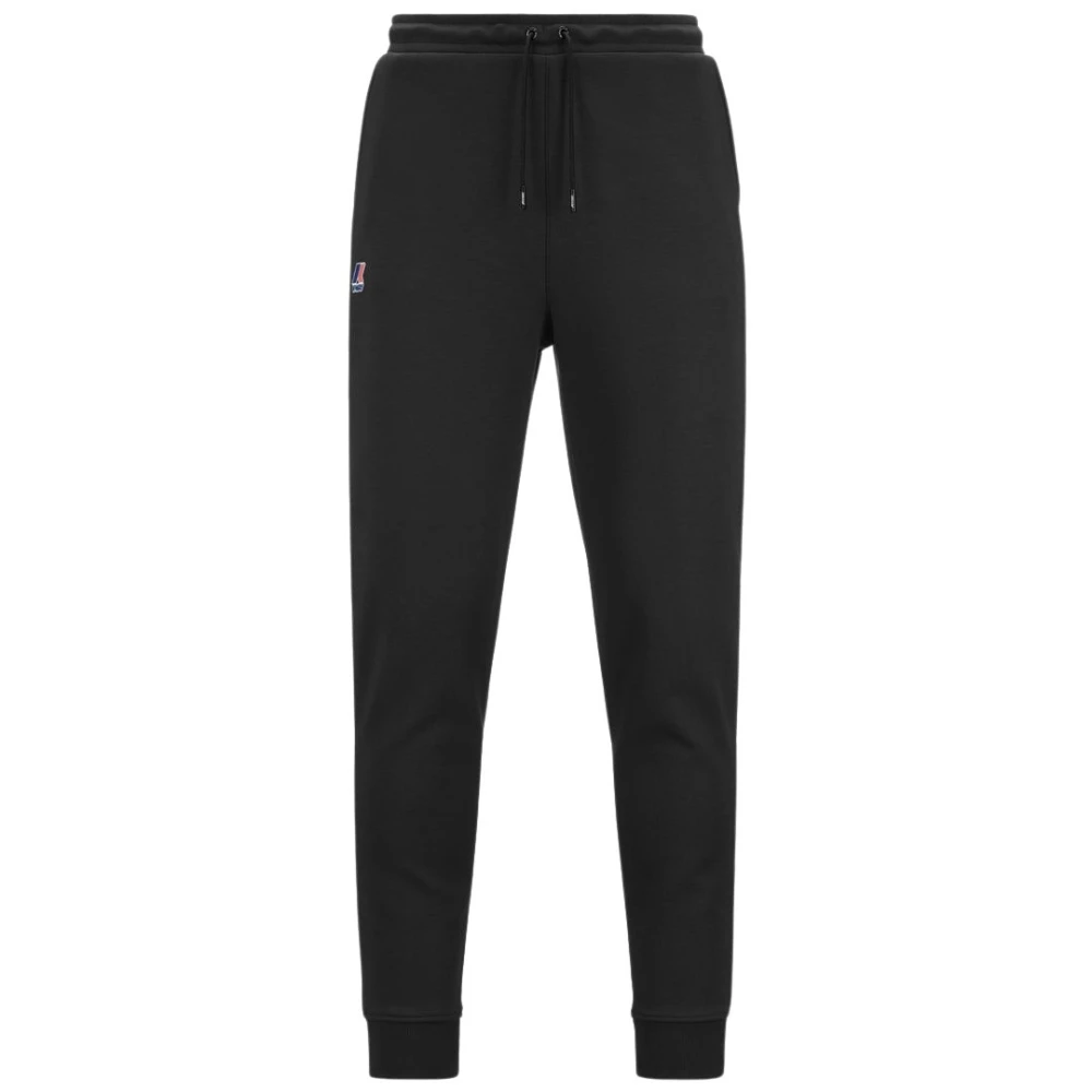 K-way Zwarte Pure Broek Black Heren