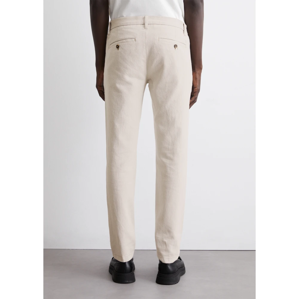 Marc O'Polo Broek model Stig Jogger gevormd White Heren