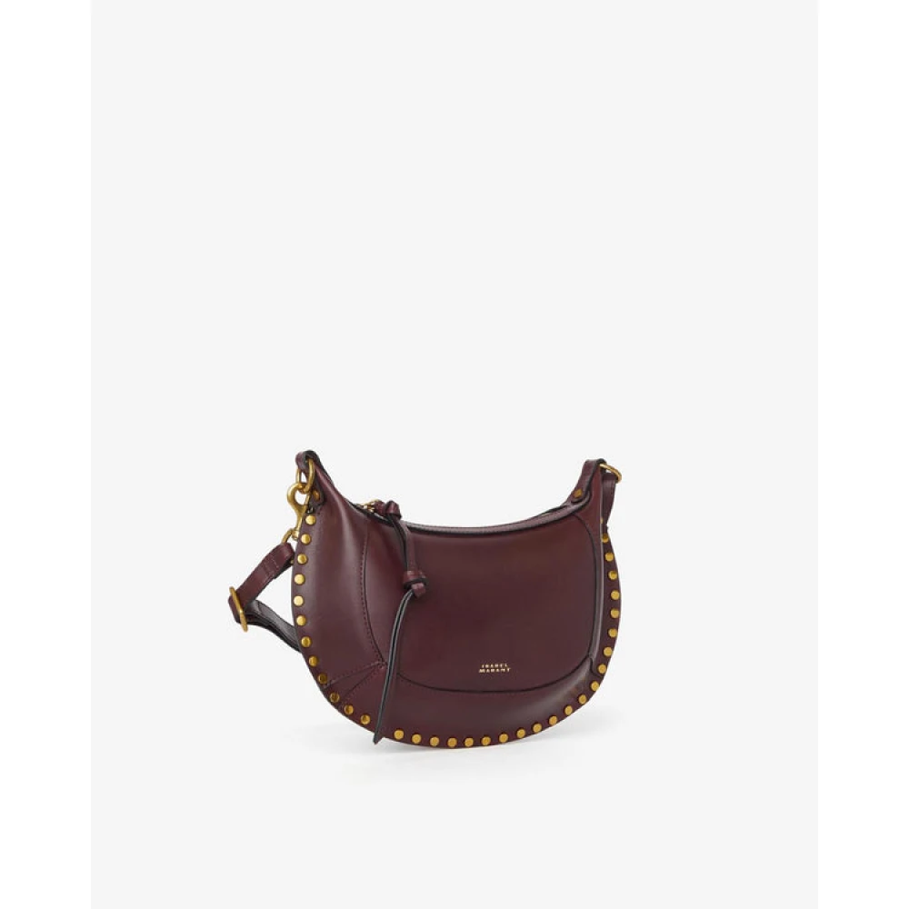 Isabel marant Moon Leren Schoudertas Brown Dames