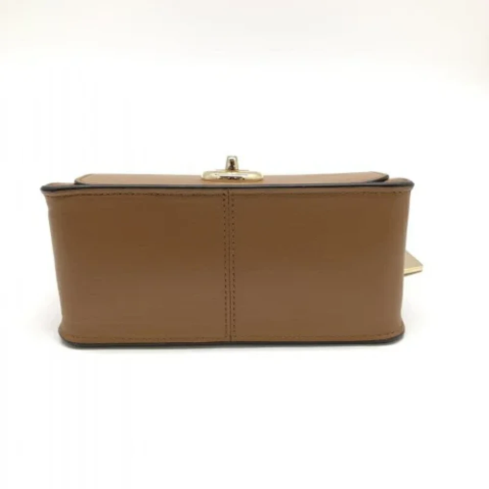 Coach Pre-owned Leather shoulder-bags Brown Dames