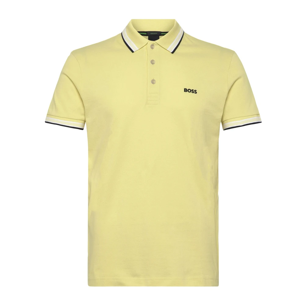 Hugo Men's Yellow Paddy Polo Shirt - Polo Shirts - S - Tops