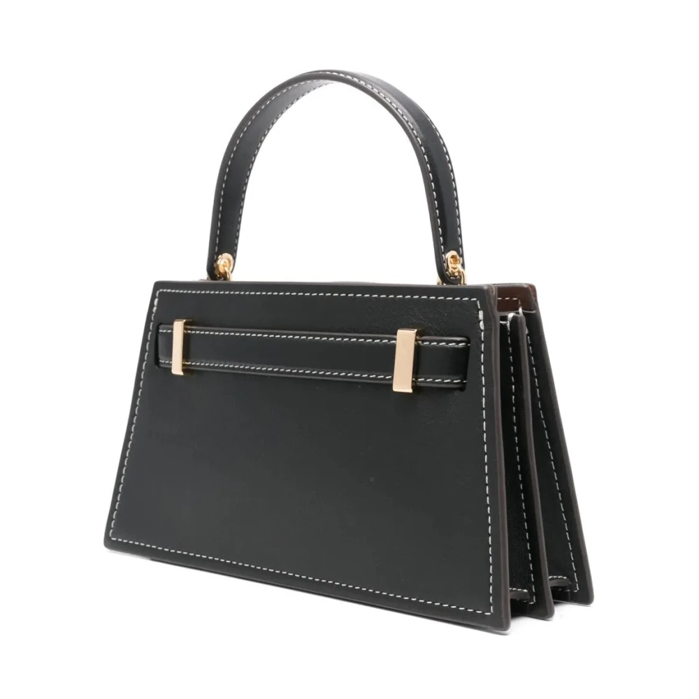 TORY BURCH Kleine Lee Radziwill Tote Tas Black Dames