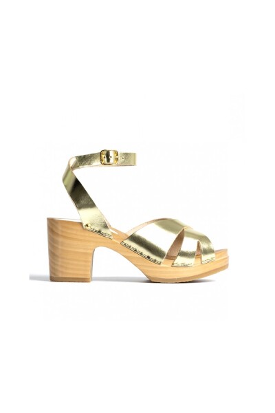 Hoge hiel sandalen