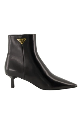 Logo Läder Ankelboots