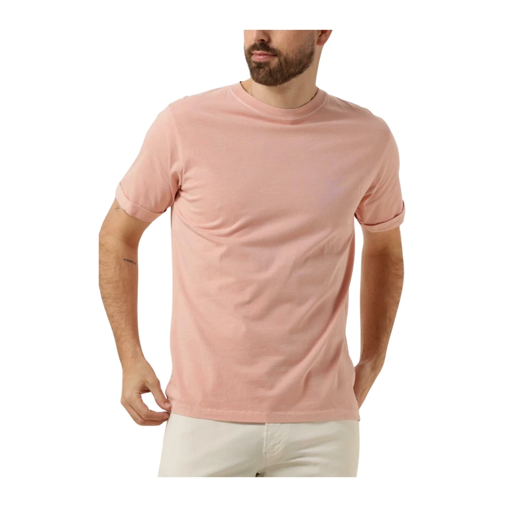 Dstrezzed Heren Polo & T-shirts Nick Tee Pink Heren