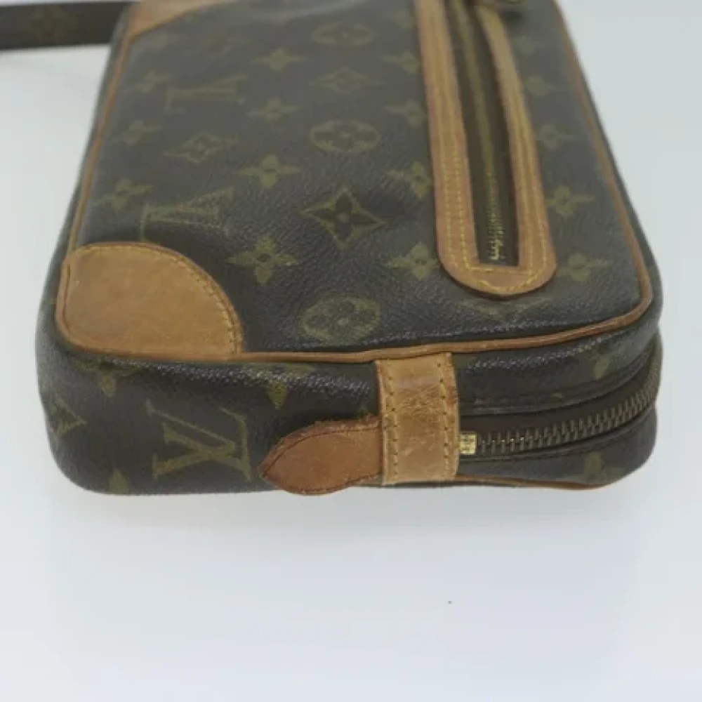 Louis Vuitton Vintage Pre-owned Canvas clutches Brown Dames