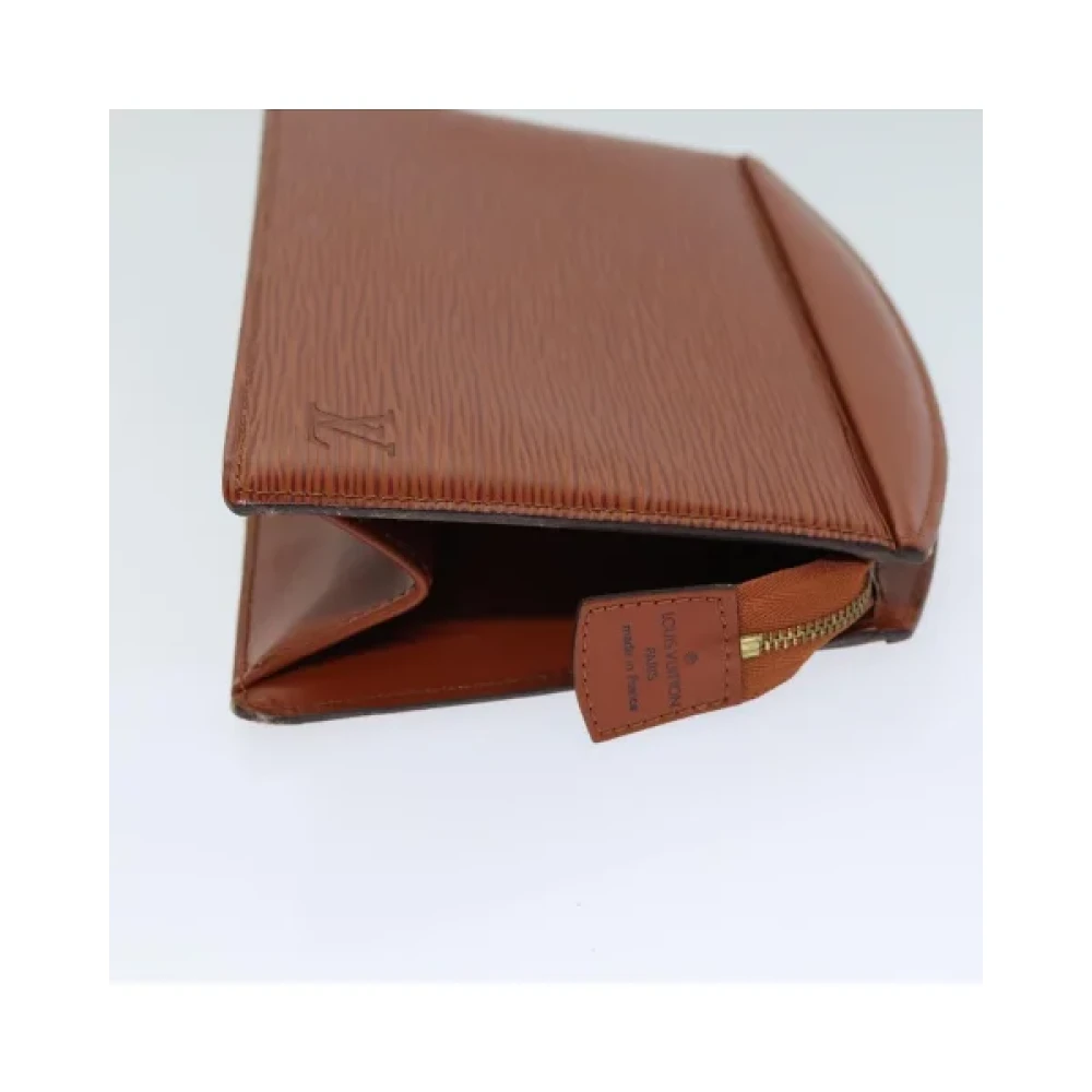 Louis Vuitton Vintage Pre-owned Leather handbags Brown Dames