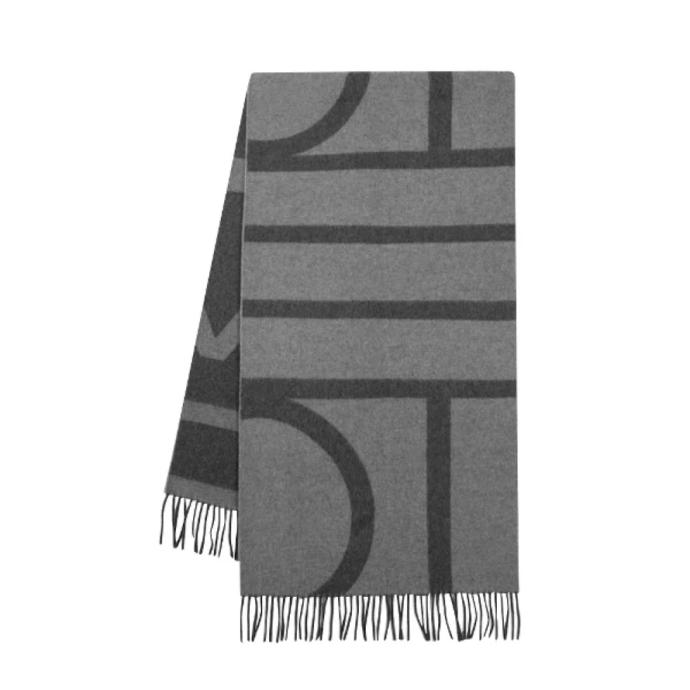 TotêMe Wool scarves Gray Dames