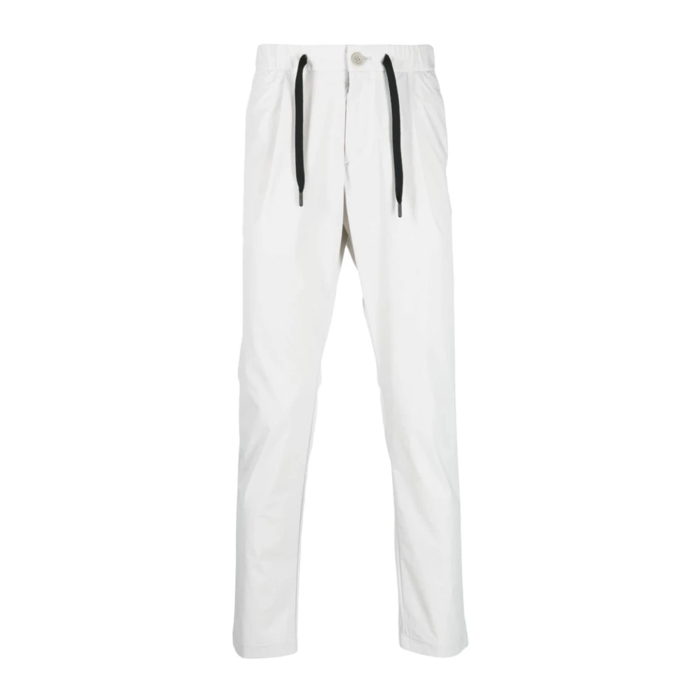 Herno Cropped Trousers White Heren