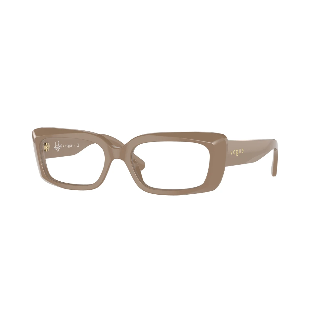 Vogue Stijlvolle Bril in Blauwe Kleur Brown Dames