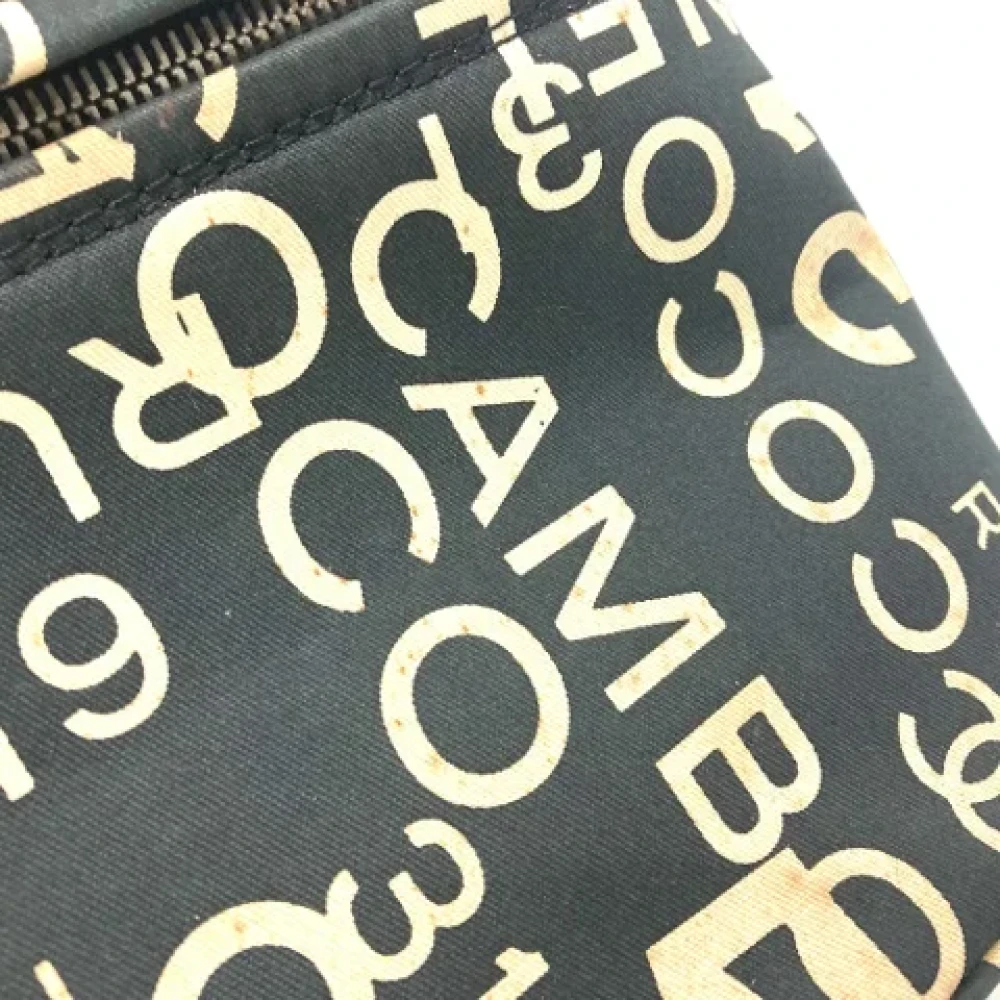Chanel Vintage Pre-owned Cotton chanel-bags Black Dames