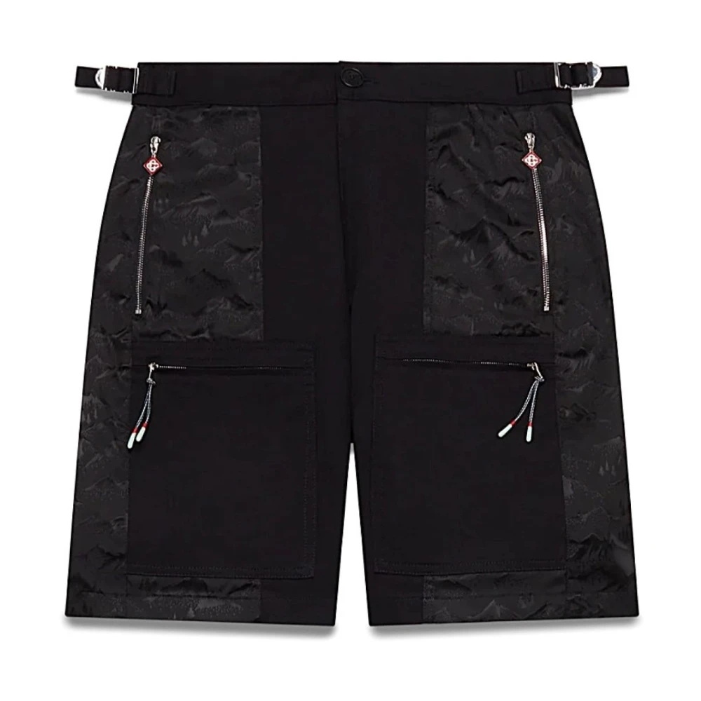 Casablanca Men's Black Shorts - Casual Shorts - M - Shorts