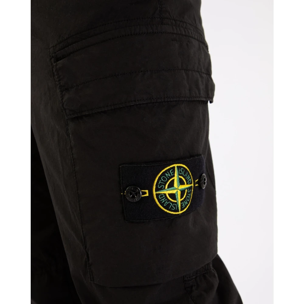 Stone Island Heren Casual Broek Black Heren