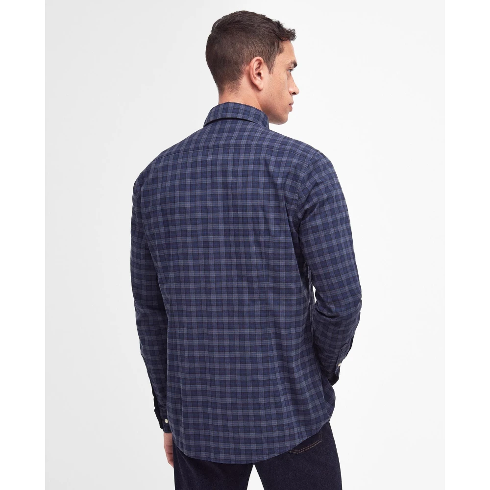 Barbour Lomond Tartan Overhemd Blue Heren