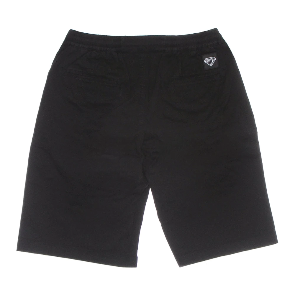 Iuter Zwarte Jogger Shorts met Zakken Black Heren