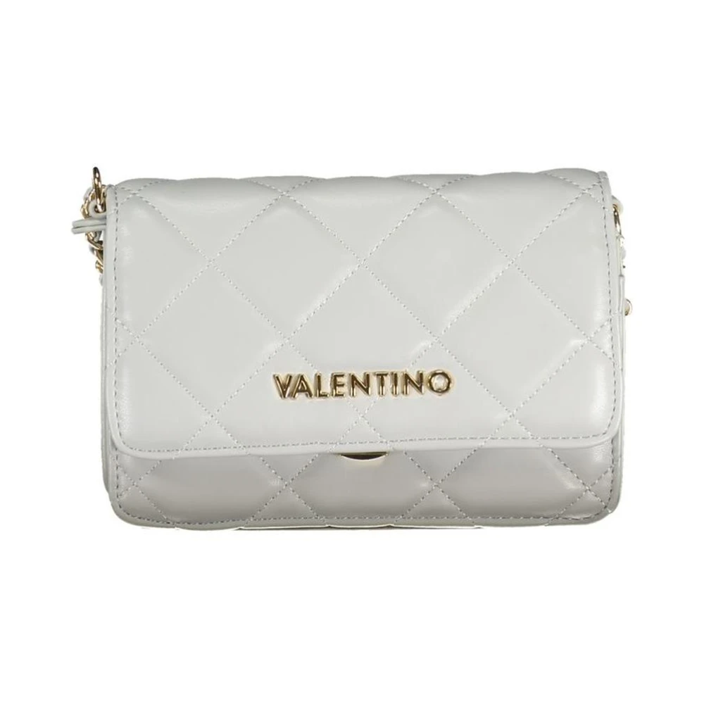 Valentino Women's Gray Quilted Chain Bag - Cross Body Bags - One Size - Bags