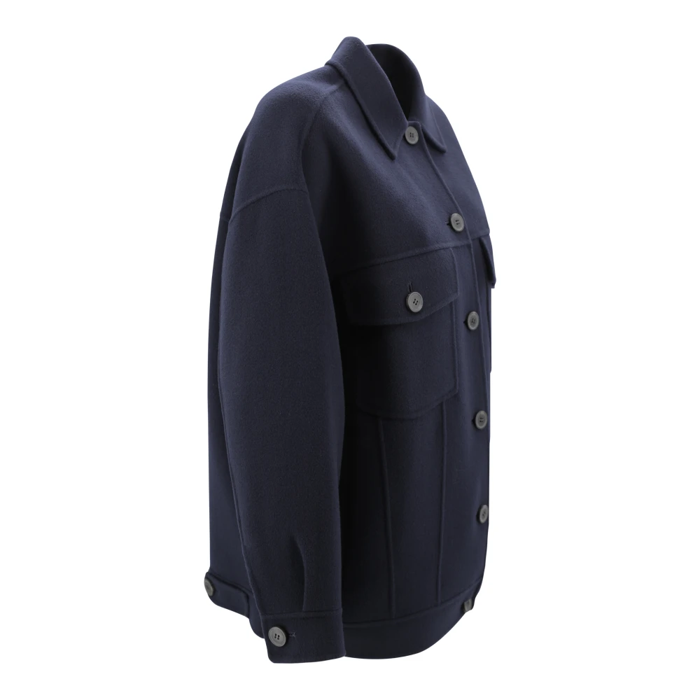 Max Mara Weekend Blauwe Weekendjassen voor Vrouwen Blue Dames