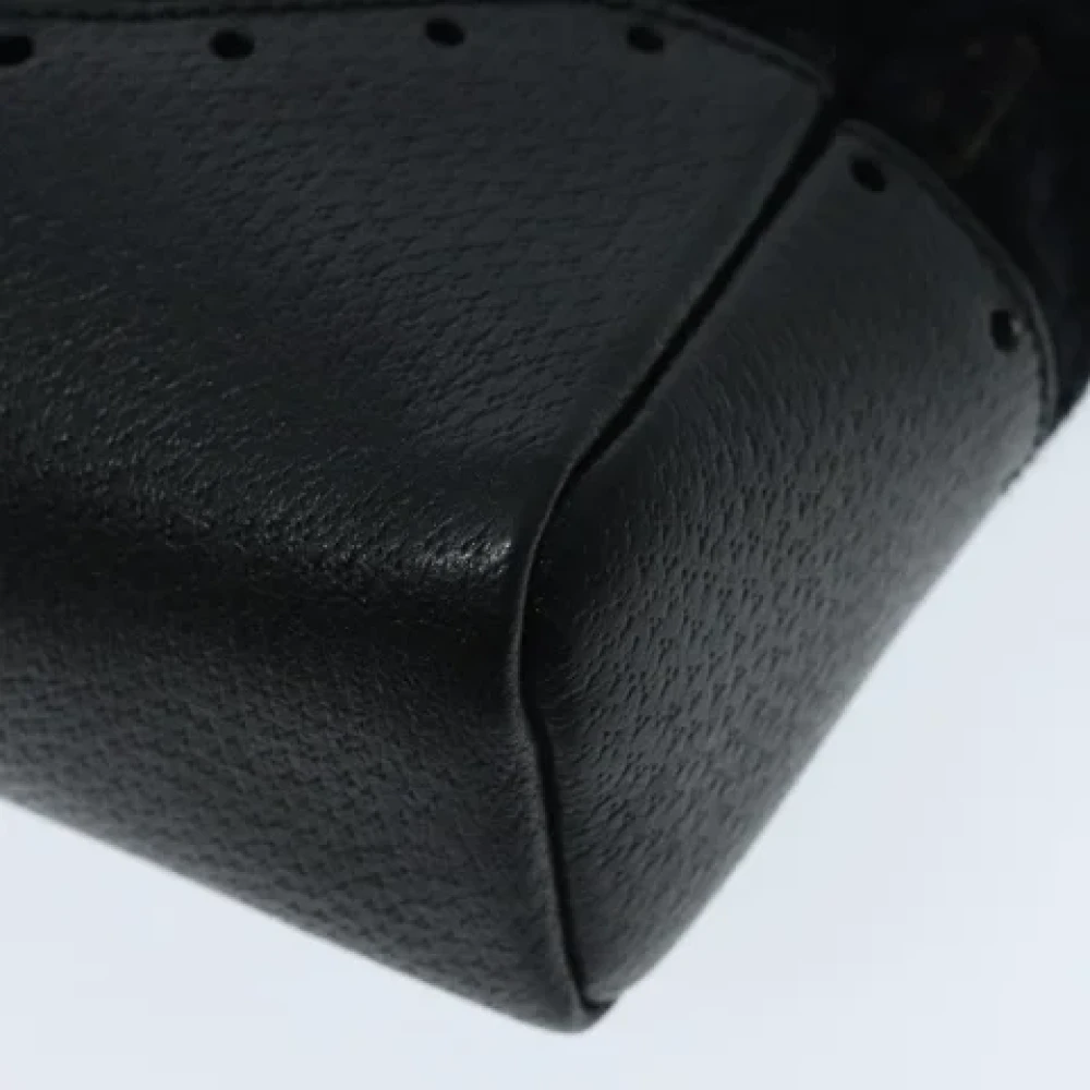 Gucci Vintage Pre-owned Fabric gucci-bags Black Dames