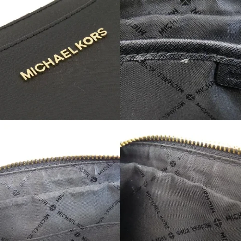 Michael Kors Pre-owned Plastic shoulder-bags Black Dames