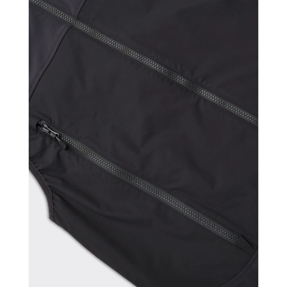 Champion Zwarte Technische Vest met Voorrits Black Heren