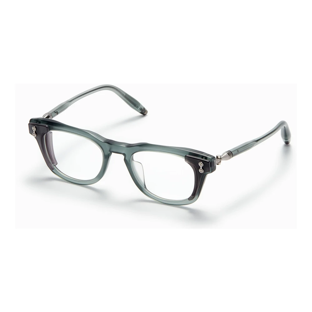 Akoni Moderne ovale bril met zijbescherming Gray Heren