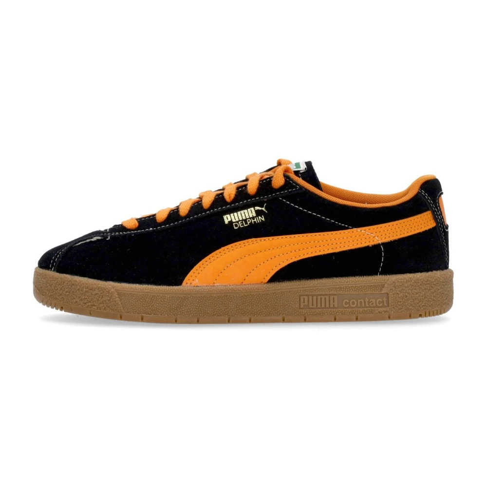 Puma Men's Black Suede Low Shoe With Lace - Sneakers - 11 Uk - Shoes