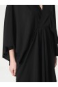 robe-mini-noire-drapee