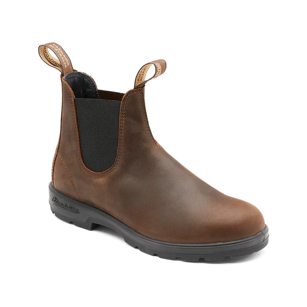 Blundstone Antikbruna Chelsea-stövlar Brown, Herr