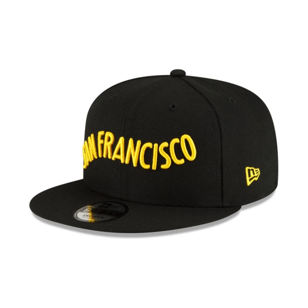 new era NBA ALT Cap Zwart Patched Logo Black Heren