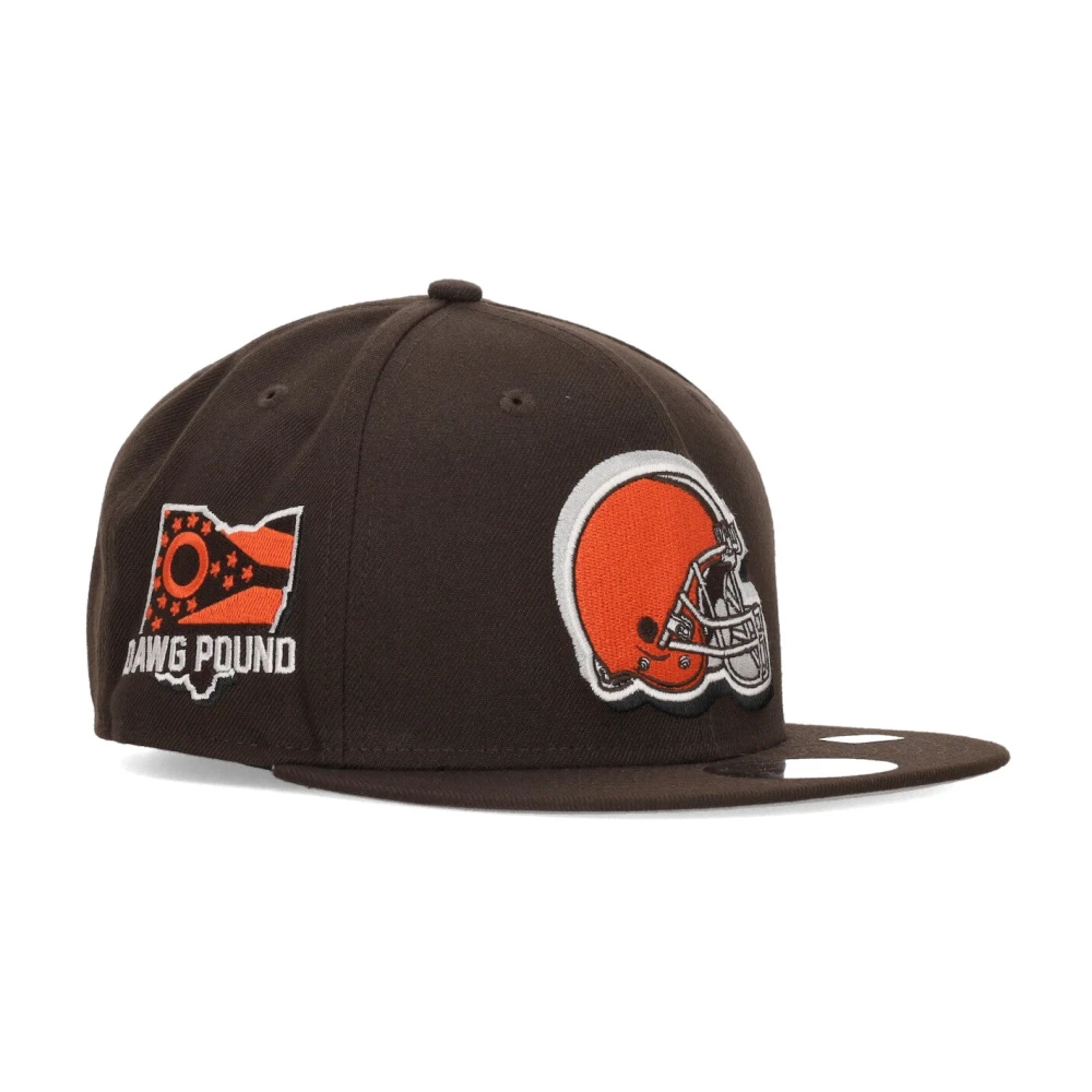 new era Cleveland Browns NFL Draft Hat Brown Unisex
