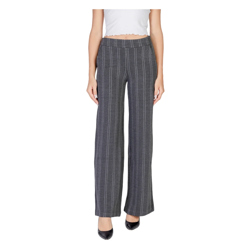 Ichi Herfst Winter Damesbroek Gray Dames