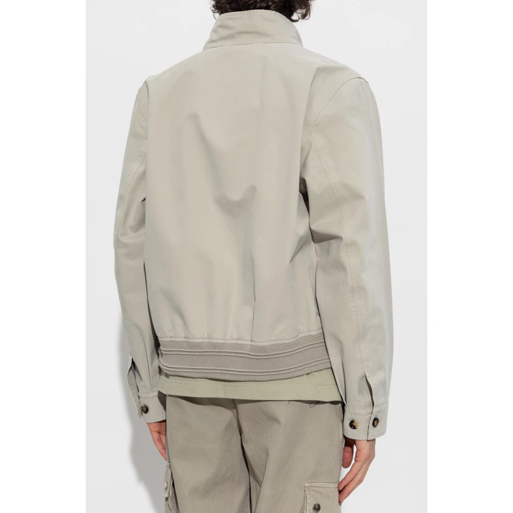 Burberry Jas met opstaande kraag Gray Heren
