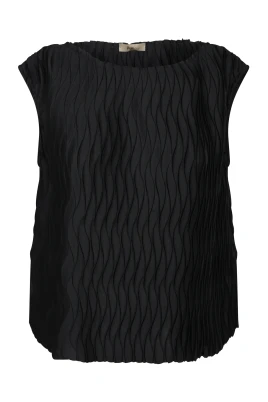 Tanktopp med skrynkeleffekt