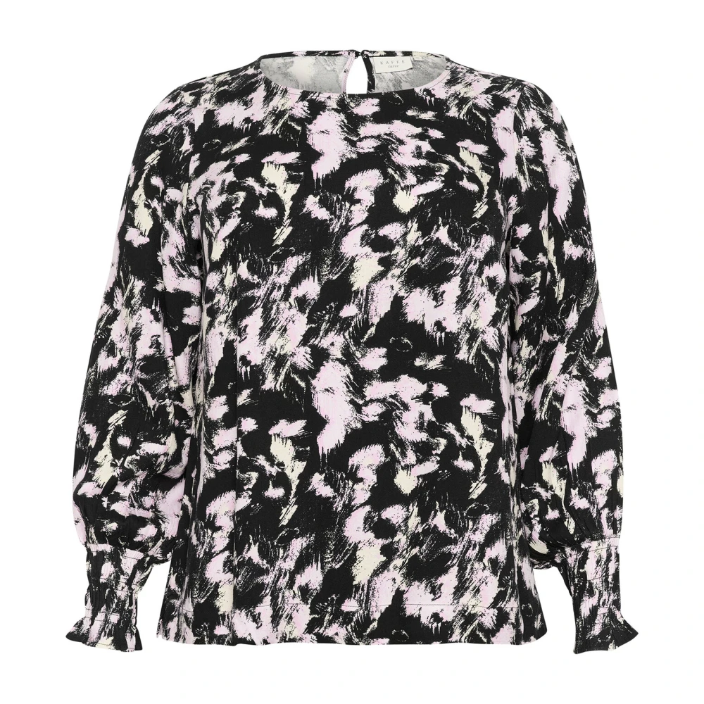 Kaffe Curve Grafische Strokes Blouse Multicolor Dames