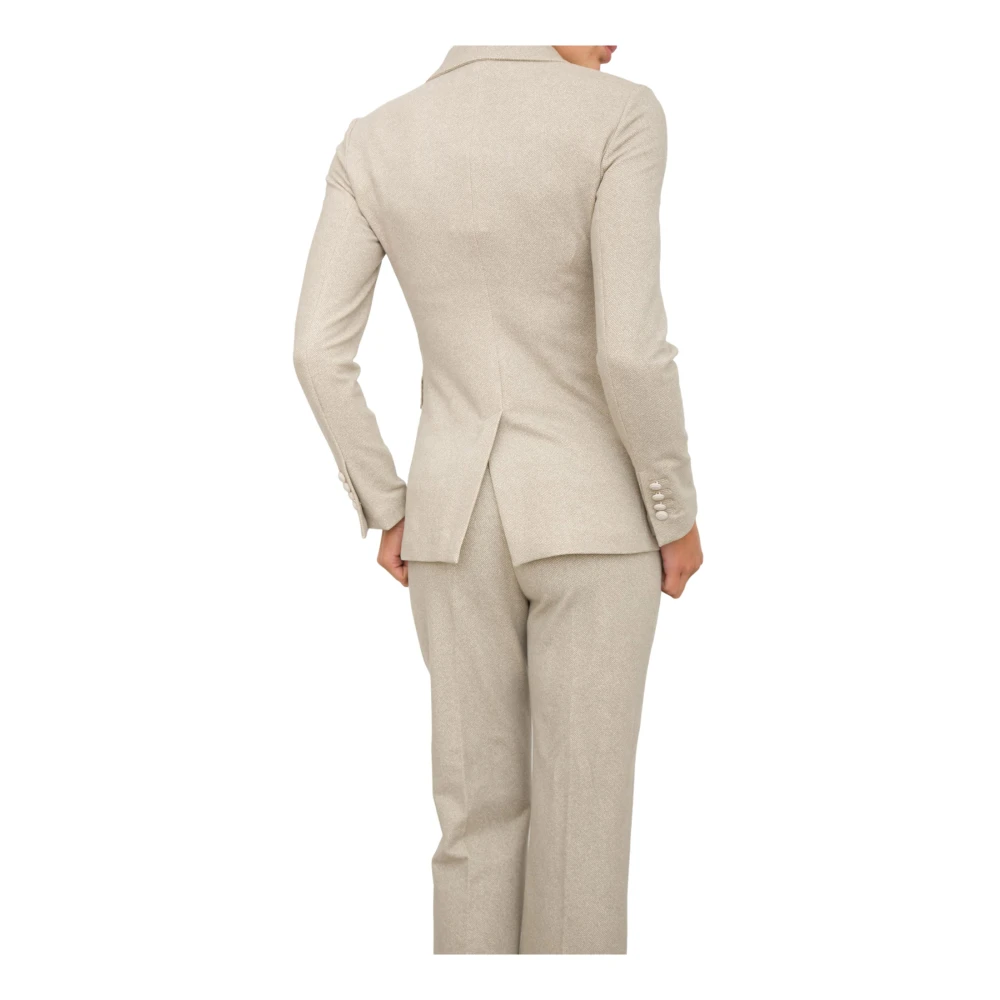 Circolo 1901 Stijlvolle Jas voor Mannen Beige Dames