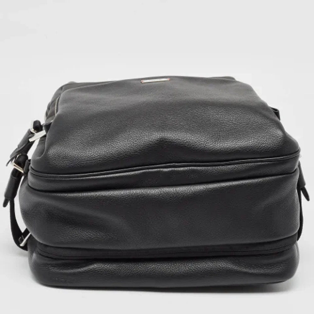 Bally Pre-owned Fabric backpacks Black Heren