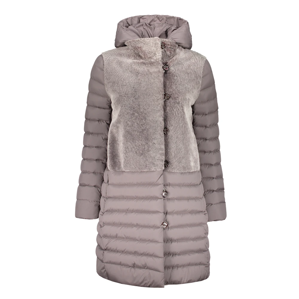 Moorer - Coats > Parkas - Gray - Moorer - Modalova